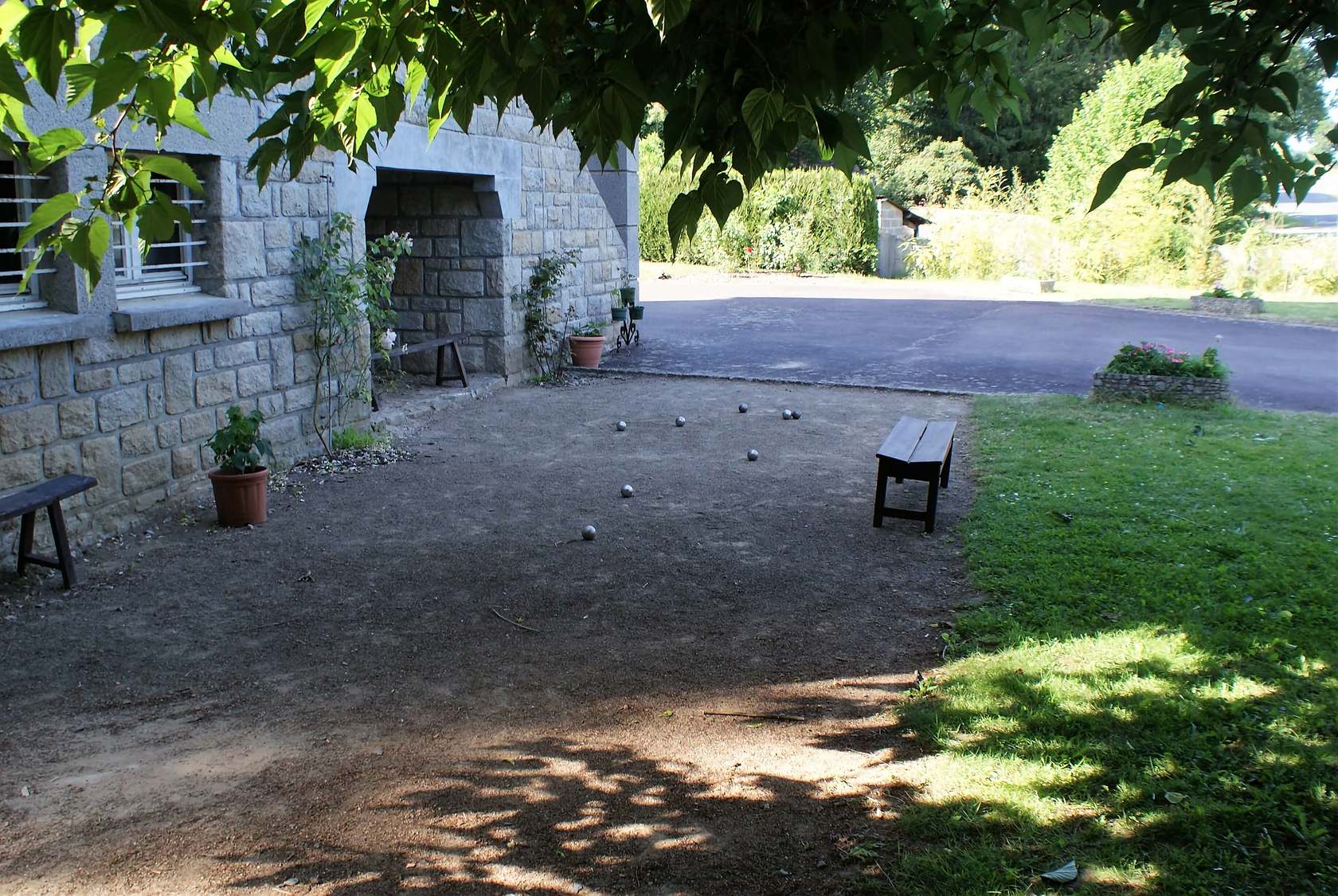 Le jardin de la maison